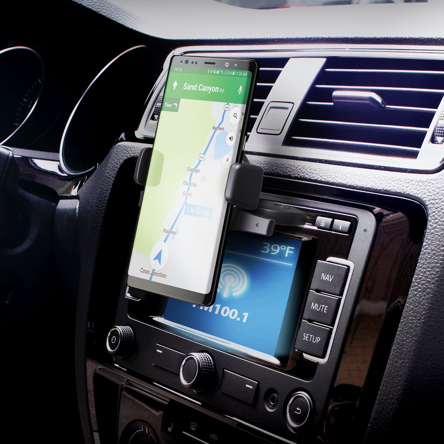Автомобильный держатель для смартфона iOttie Car Holder CD Slot Mount Easy One Touch 4 (HLCRIO127)